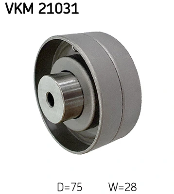 VKM21031 SKF Rolo parasita da correia do mecanismo de distribuição de gás