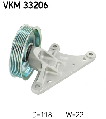 Rolo parasita da correia de transmissão Peugeot 308 I 4A, 4C