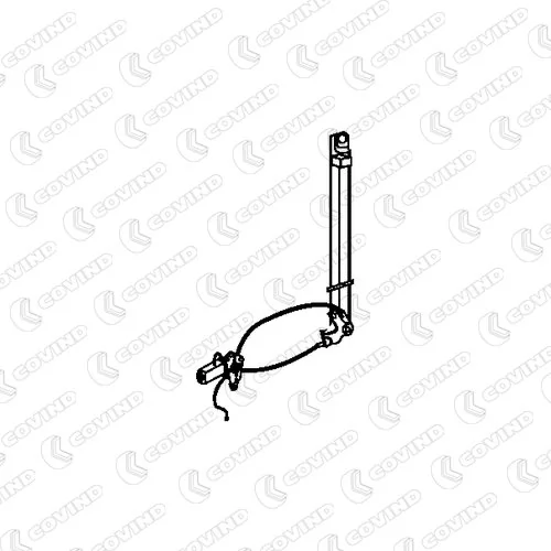 Compre 2997195 Iveco Mecanismo de acionamento de vidro da porta dianteira direita