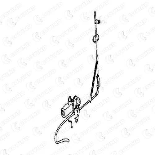 Compre 504157969 Iveco Mecanismo de acionamento de vidro da porta dianteira esquerda