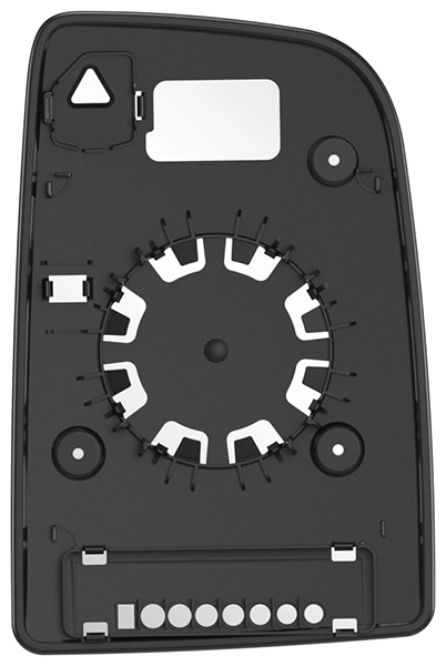 Elemento espelhado do espelho de retrovisão esquerdo Mercedes A0028115633 preço, a partir de 63,87 USD