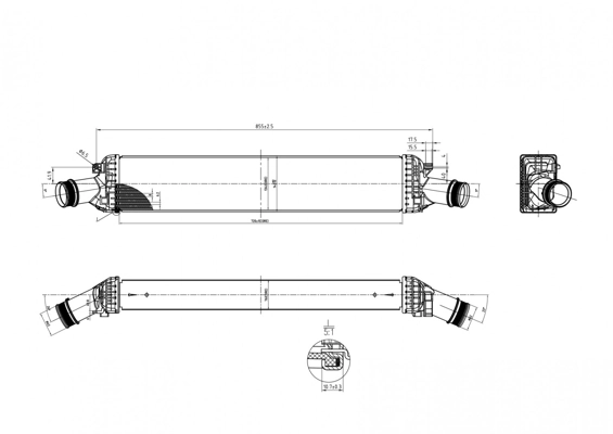 Compre Radiador de intercooler Audi A8 