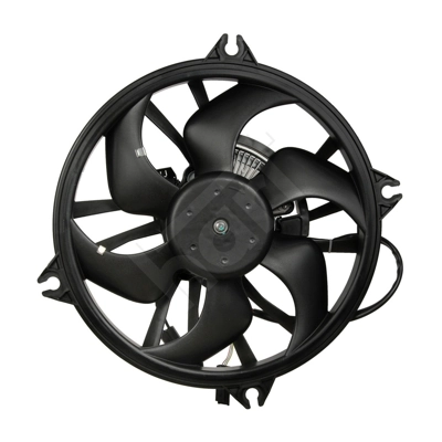 Ventilador elétrico de esfriamento montado (motor + roda de aletas) para Peugeot 407  6D