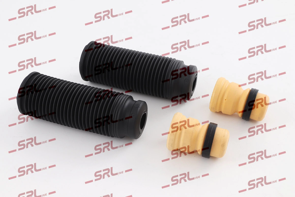 Pára-choque (grade de proteção) de amortecedor traseiro + bota de proteção para Porsche Cayenne  955