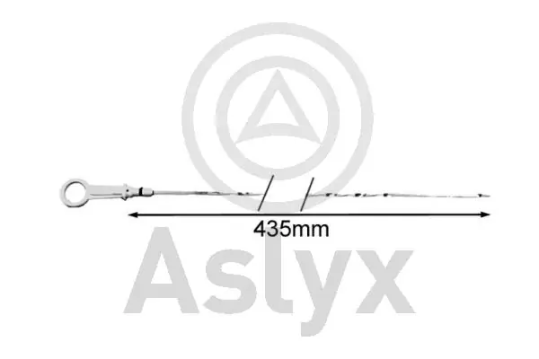 Sonda (indicador) do nível de óleo no motor para Renault DUSTER HM