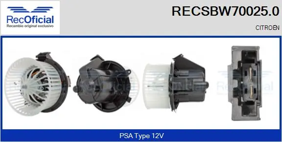 RECSBW700250 Recoficial