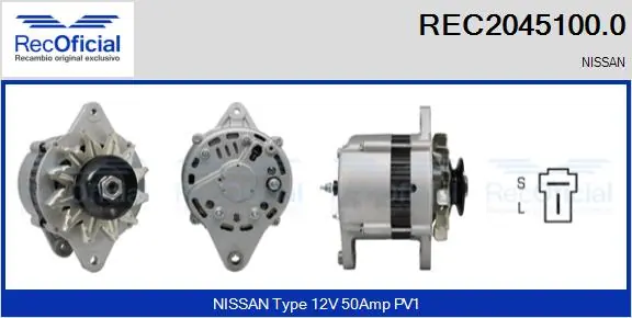 Gerador Nissan Sunny I B11 ao melhor preço
