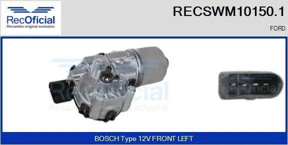 Motor de limpador pára-brisas do pára-brisas Ford Focus II DA, HCP, DP ao melhor preço