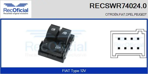 RECSWR740240 Recoficial