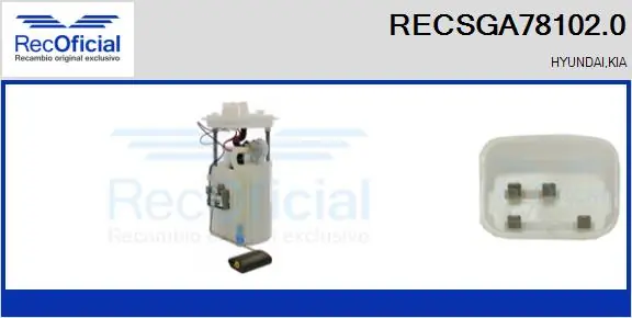 RECSGA781020 Recoficial