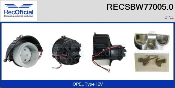 Motor de ventilador de forno (de aquecedor de salão) Opel Astra  F69 ao melhor preço