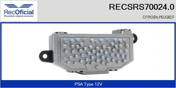 RECSRS700240 Recoficial