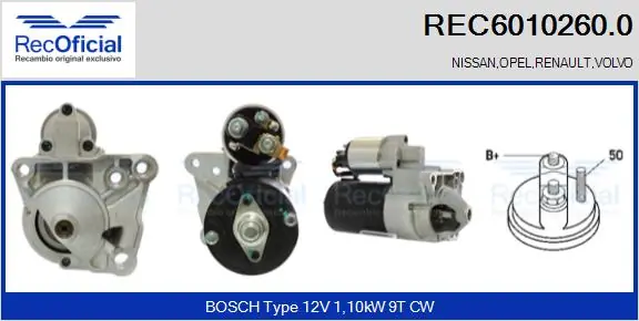 Motor de arranco Renault Espace II J63 ao melhor preço