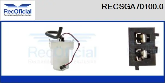 Bomba de combustível elétrica submersível Opel Corsa F08 ao melhor preço