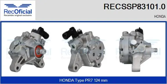 Bomba da Direção hidrâulica assistida Honda CR-V  RE ao melhor preço