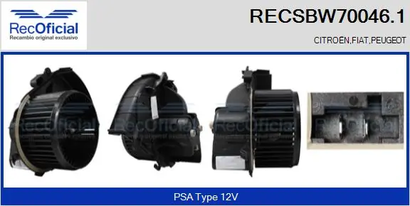 Motor de ventilador de forno (de aquecedor de salão) Fiat Scudo  270 ao melhor preço