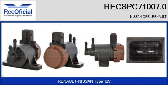 RECSPC710070 Recoficial