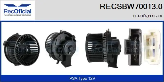 Motor de ventilador de forno (de aquecedor de salão) Citroen Xsara  N68 ao melhor preço