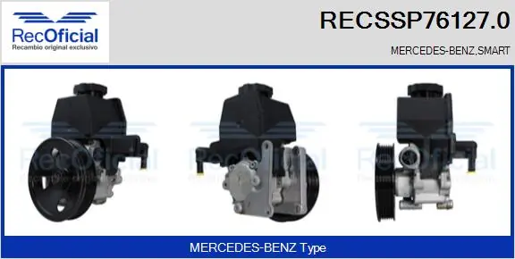 Bomba da Direção hidrâulica assistida Mercedes ML/GLE  W163 ao melhor preço