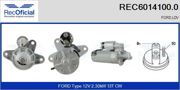 Motor de arranco Ford Transit  E ao melhor preço