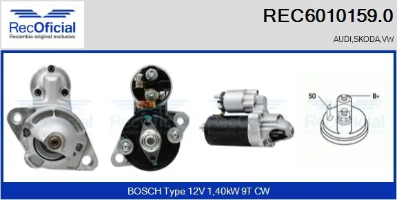 Motor de arranco Audi A8  4E2, 4E8 ao melhor preço