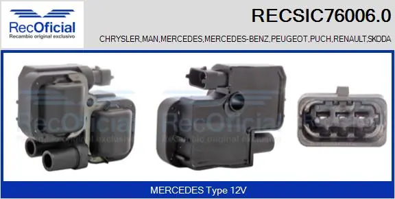 Bobina de ignição Mercedes E W211 ao melhor preço