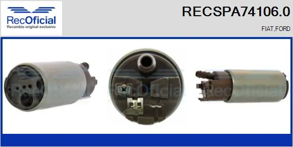 Bomba de combustível elétrica submersível Fiat 500  312 ao melhor preço