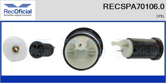Bomba de combustível elétrica submersível Opel Astra  56, 57 ao melhor preço