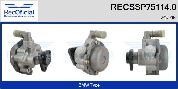 Bomba da Direção hidrâulica assistida BMW 3  E36 ao melhor preço