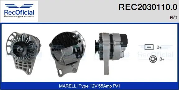 Gerador Fiat Panda I 141A ao melhor preço