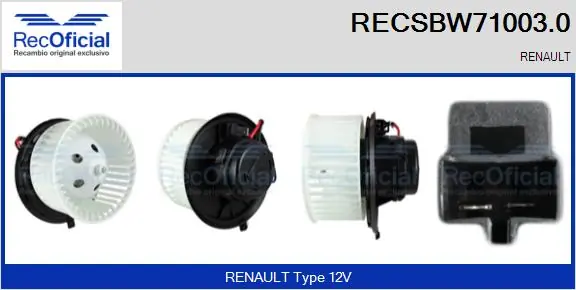 Motor de ventilador de forno (de aquecedor de salão) Alfa Romeo 156  932 ao melhor preço