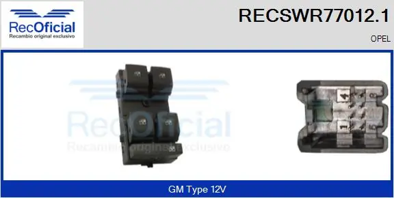 RECSWR770121 Recoficial