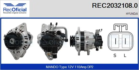 Gerador Mitsubishi L 300  P0W, P1W ao melhor preço