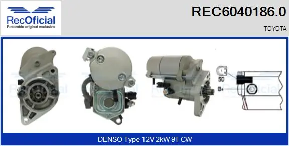 Motor de arranco Toyota Yaris  SP90 ao melhor preço