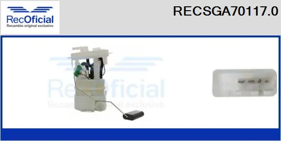 Módulo de bomba de combustível com sensor do nível de combustível Citroen C4 LC ao melhor preço