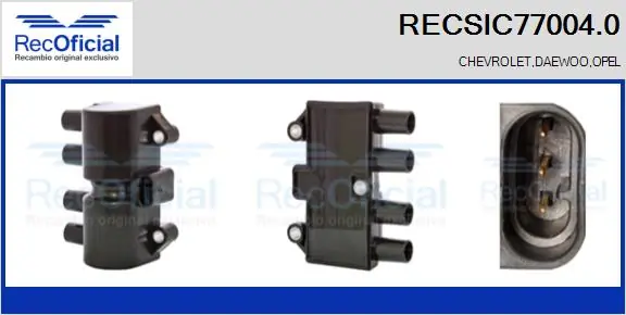 Bobina de ignição Chevrolet Captiva I C100 ao melhor preço