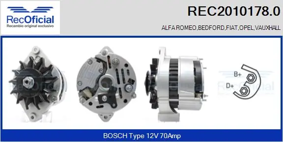 Compre 1204344 Ford Gerador