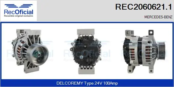 Gerador para Mercedes Benz Truck TRUCK ACTROS 