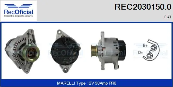 REC20301500 Recoficial
