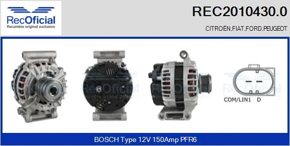 REC20104300 Recoficial