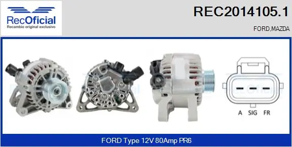  para Ford Fiesta  ()