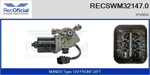 Motor de limpador pára-brisas do pára-brisas Hyundai I20  PB ao melhor preço