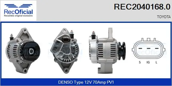 Gerador Honda Accord IV CB3, CB7 ao melhor preço