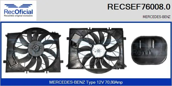 RECSEF760080 Recoficial