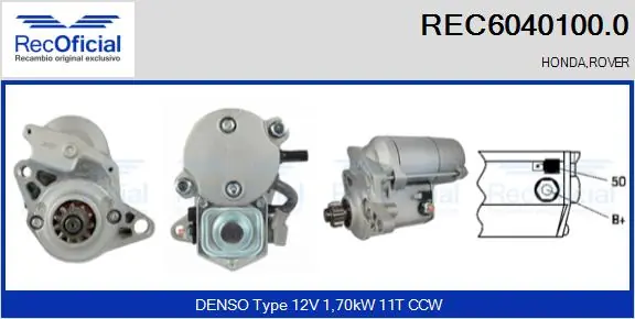 Motor de arranco Honda Accord VI CH ao melhor preço