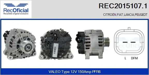 Gerador Peugeot 307  3H ao melhor preço