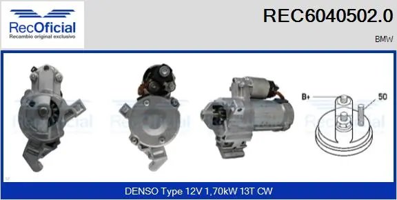 Motor de arranco BMW 5  G30, F90 ao melhor preço