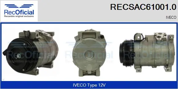 Compressor de aparelho de ar condicionado Iveco Daily III ao melhor preço