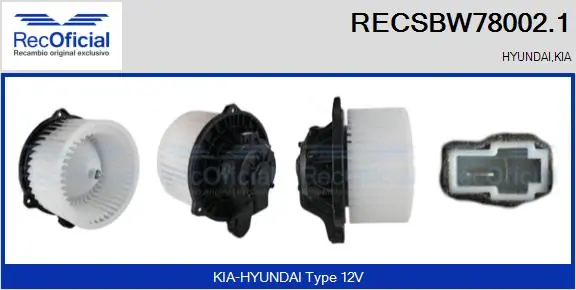 Motor de ventilador de forno (de aquecedor de salão) Hyundai I30 GDH ao melhor preço