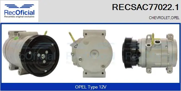 Compressor de aparelho de ar condicionado Chevrolet Captiva I C100 ao melhor preço